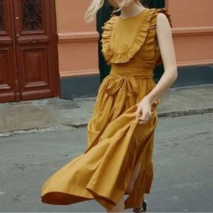 Doen Mustard Maxi Dress
